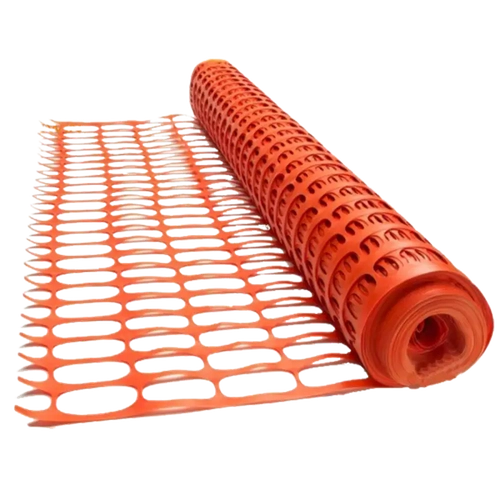 Orange Barricade fence netting HDPE – Health & Safety Shopping