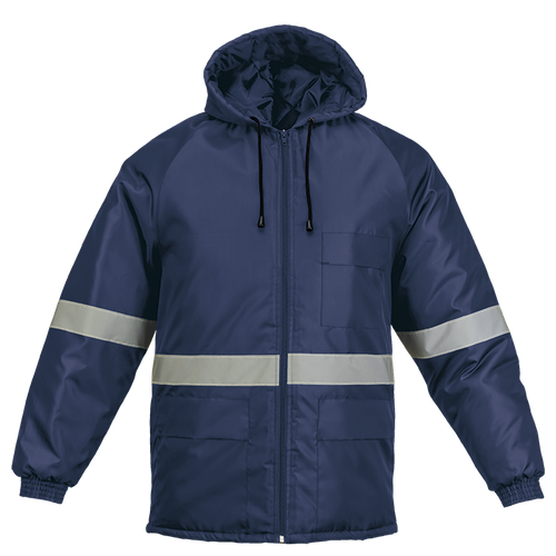 Ground Zero Freezer Jacket with Reflective Tape – Health & Safety