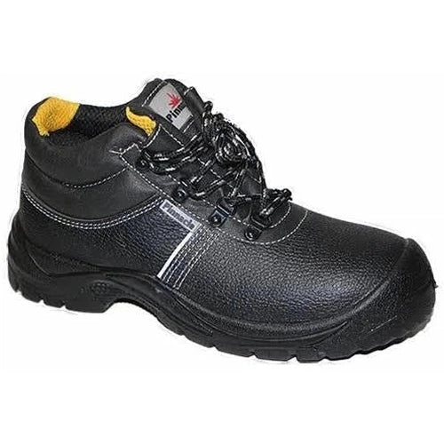 Chukka top safety boots