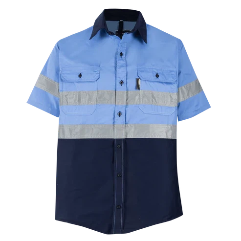 Mining Shirt - Reflective shirt Short Sleeve – Health & Safety
