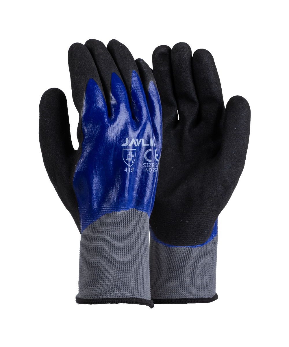 Javlin - Fully Coated Double NBR Nitrile Flexi Gloves