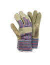 Premium Pig Skin Candy Stripe Gloves - Javlin