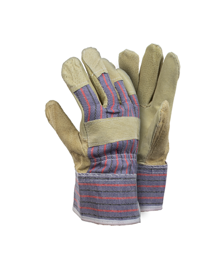 Premium Pig Skin Candy Stripe Gloves - Javlin