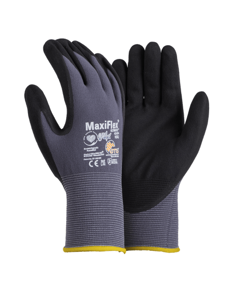 Maxiflex Palm Dipped Microfoam Nitrile Coated Gloves