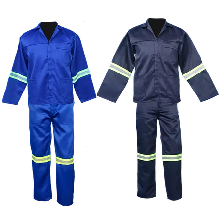 100% Cotton J54 Conti suit 2-Piece with reflective tape J54