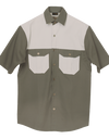 Two Tone Bush Safari Shirt short sleeve