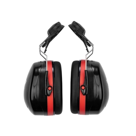 Helmet Mounted Red Ear Muffs