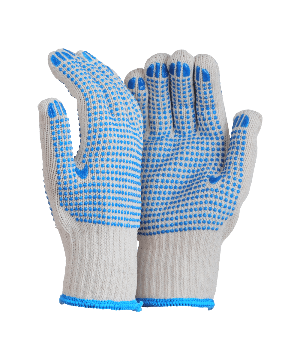 Reversible Double Dotted Polka Dot Gloves
