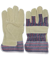 Candy Stripe Pig Skin Gloves