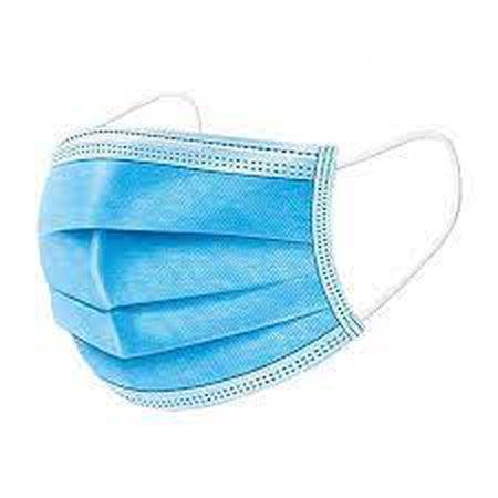3 ply Disposable blue masks (Box of 50)