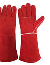 Premium welding gloves 16 Inch Red