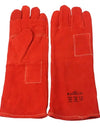 Premium welding gloves 16 Inch Red