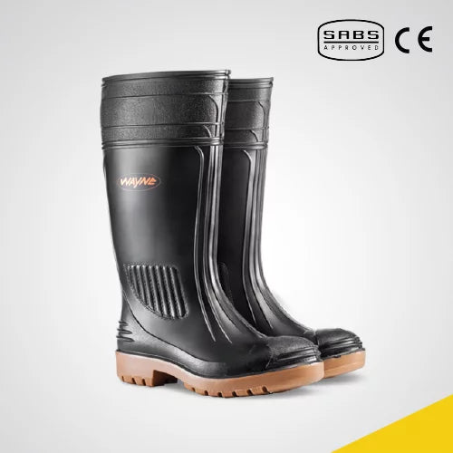 Wayne Egoli knee length Steel toe cap Gumboots - STC