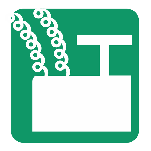Blasting Point sign SABS - GA7