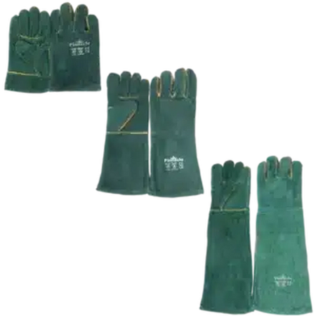 Green Welding Gloves Shoulder Length