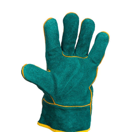 Green Welding Gloves Wrist length