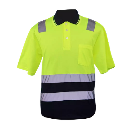 Two-Tone High Visibility (Hi-Viz) Golf Shirts