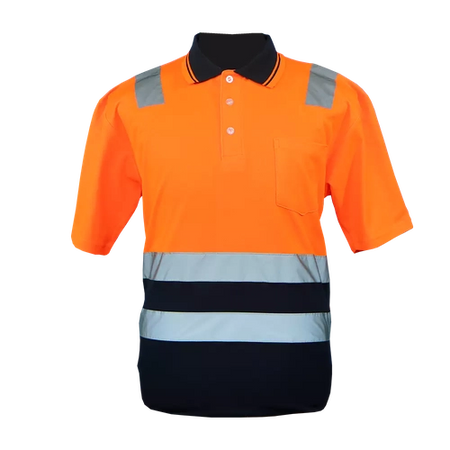 Two-Tone High Visibility (Hi-Viz) Golf Shirts