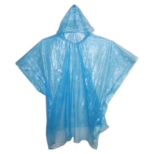 Emergency Rain Poncho with Hood