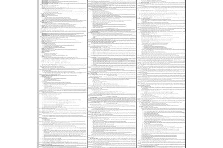 Occupational Health and Safety ACT 1993 Latest edition  Poster A1 (Bilingual)