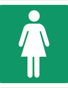 Ladies toilet sign SABS - GA10