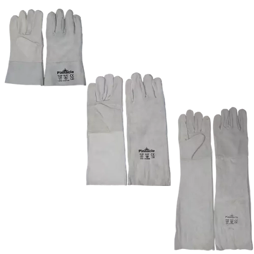 Chrome Leather Double Shoulder Gloves