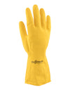 REBEL Tru Touch Yellow Rubber Household Gloves