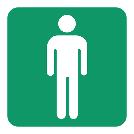 Gents Toilet sign SABS - GA11