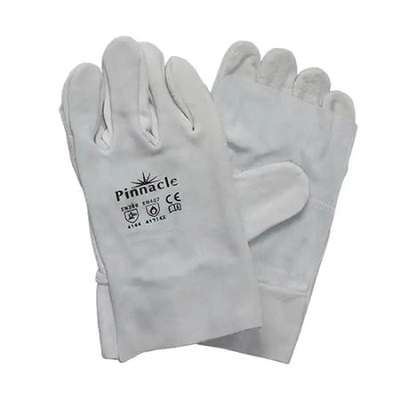 Chrome Leather Apron Palm Wrist Length Gloves