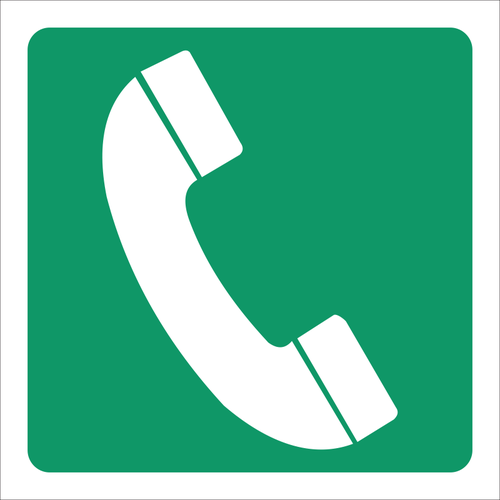 Telephone sign SABS - GA13