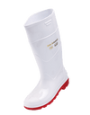 Bata Gumboots Red and White NSTC