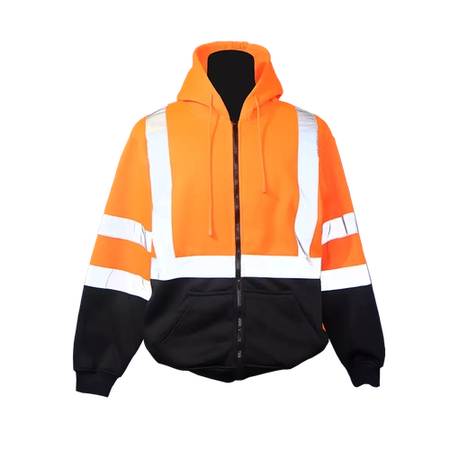 Pro Fleece High Visibility Jacket with Hood
