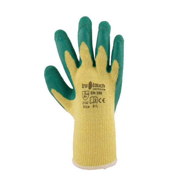 REBEL Tru Touch Green Latex Gloves