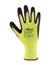 REBEL Tru Touch Hi Viz Sandy Nitrile Gloves