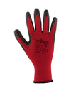 REBEL Tru Touch Red Smooth Nitrile Coated General Handling Gloves