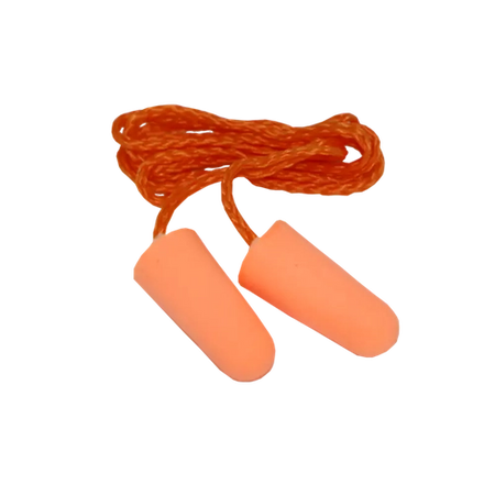 Foam Corded Earplugs (Box of 100)
