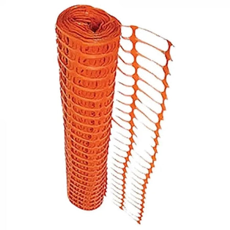 Orange Barricade fence netting HDPE