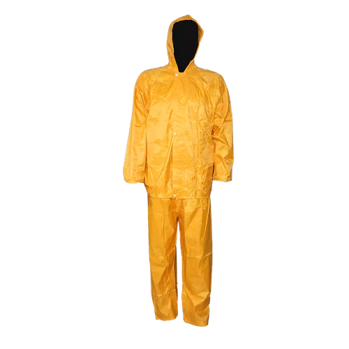 Rain Suit Plain PVC Oxford Rubberised