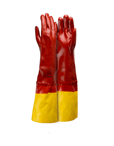 PVC Chemical And Acid Gloves – 60cm