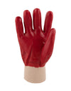 REBEL Tru Touch Red PVC Medium Weight Wrist Gloves