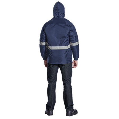 Ground Zero Freezer Jacket with Reflective Tape