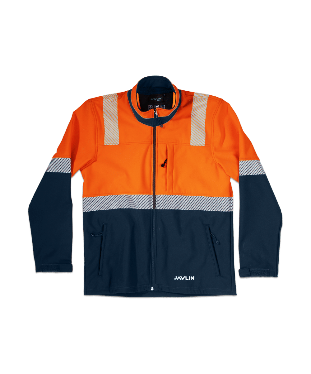 Javlin Hi Vis Two Tone Utility Softshell Jacket