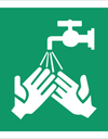 Tap for washing hands sign SABS - GA27