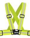 Hi Viz Reflective Sash Brace with Elastic - Safety belt