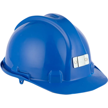 Hard Hat with Metal Clamp in Assorted Colors