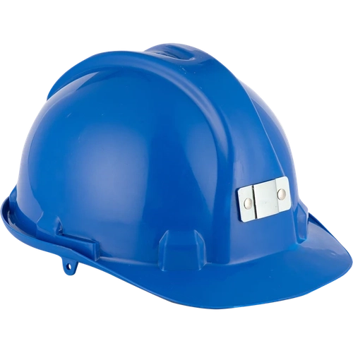 Hard Hat with Metal Clamp in Assorted Colors