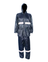 PVC Rubberised Rainsuit with Reflective Tape