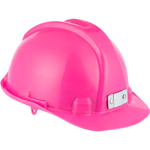 Hard Hat with Metal Clamp in Assorted Colors