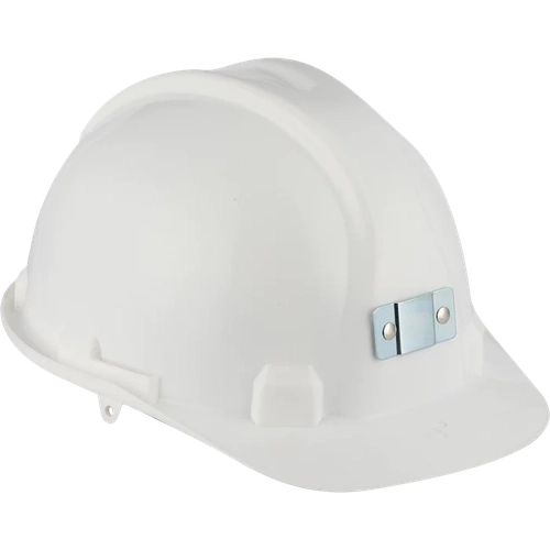 Hard Hat with Metal Clamp in Assorted Colors