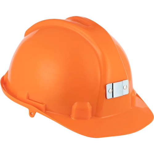 Hard Hat with Metal Clamp in Assorted Colors